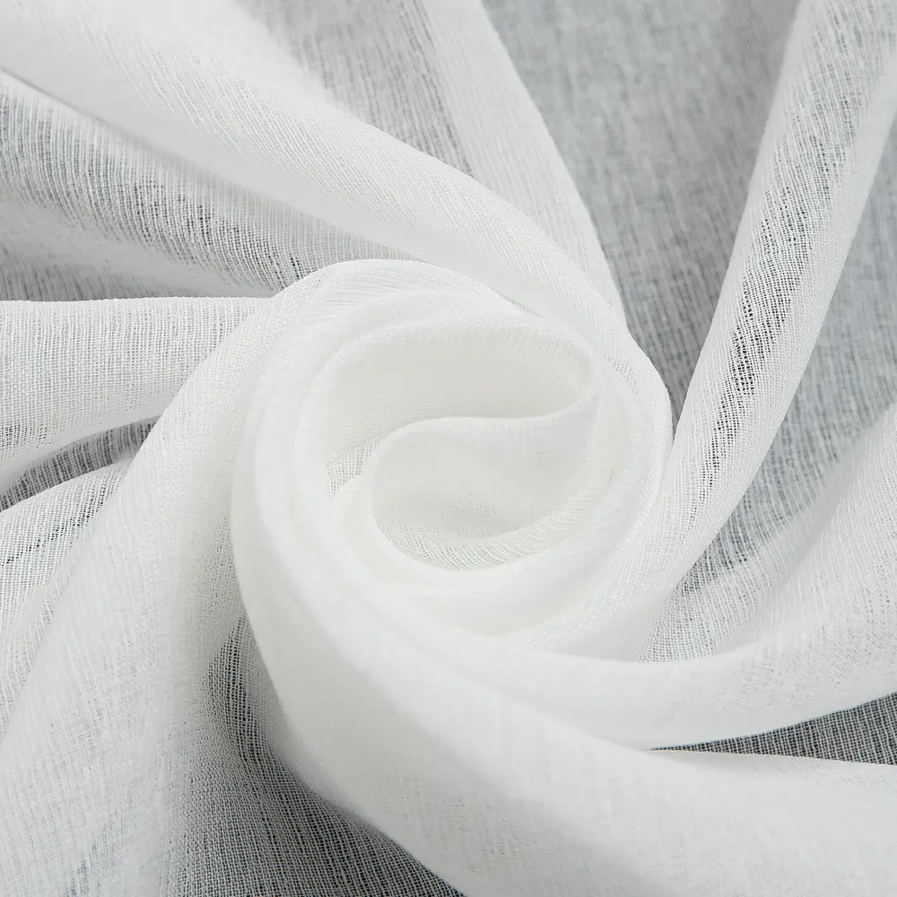 Тюль 1 м/п Фентези лен 280 см цвет бежевый TEX REPUBLIC STLM-2084504 - Вид №1