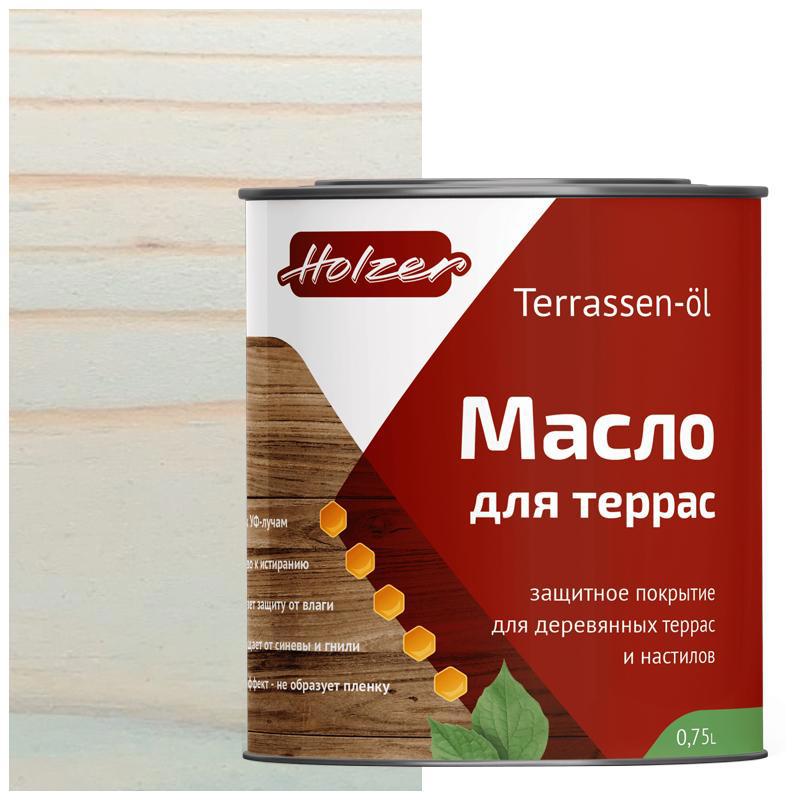 90407795 Масло для террас Mterras075Morskayapena цвет морской шторм 0.75 л STLM-0218195 HOLZER