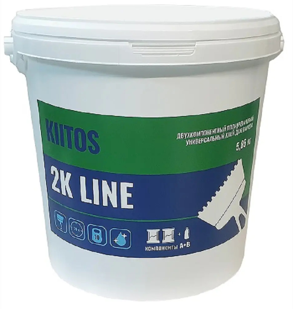 91400656 Клей полиуретановый для паркета 2К-Line 5.85 кг STLM-0858948