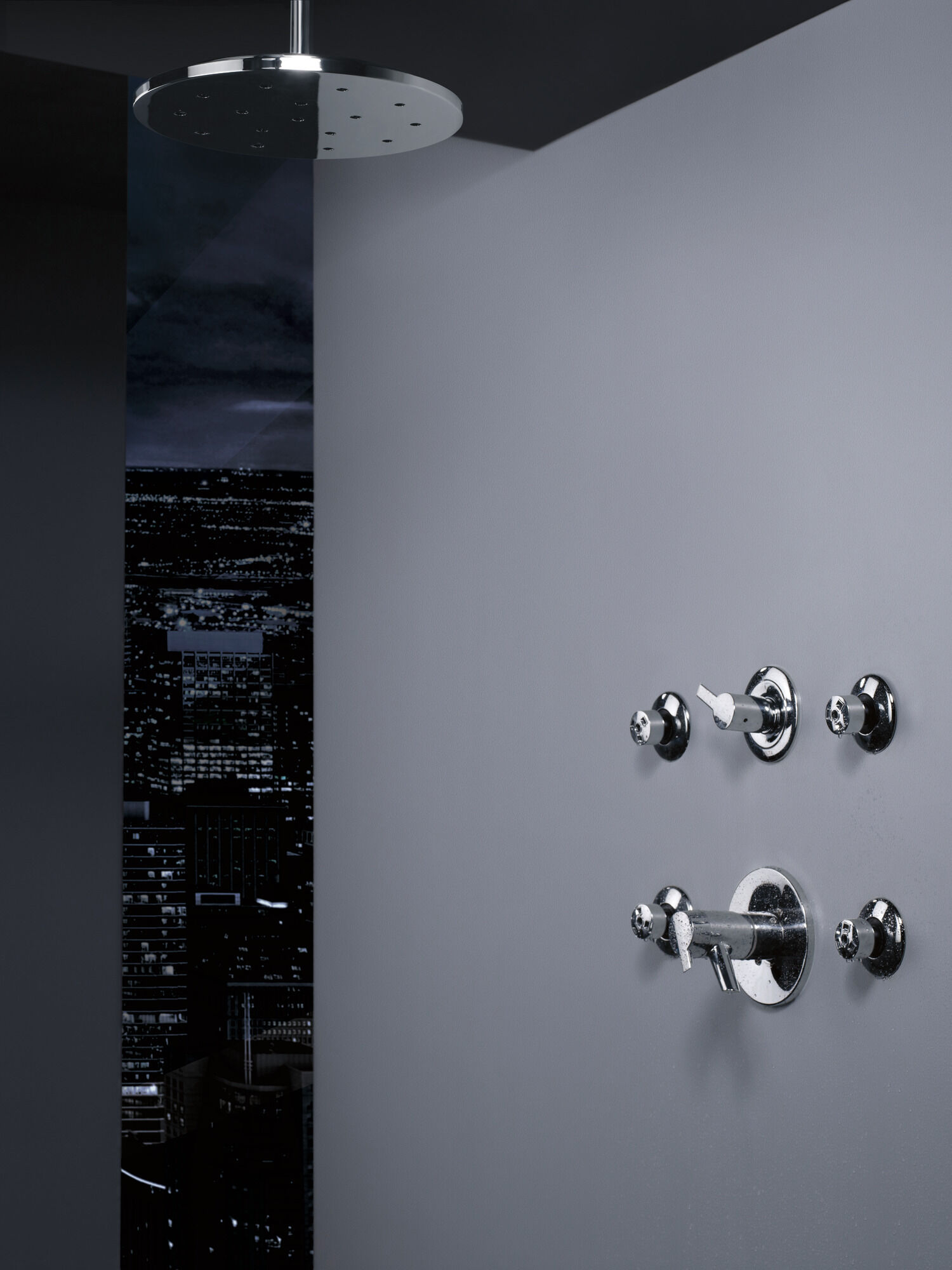 T11961 3-портовая переключающая накладка с 6 позициями Delta Faucet Compel Хром  - Вид №10