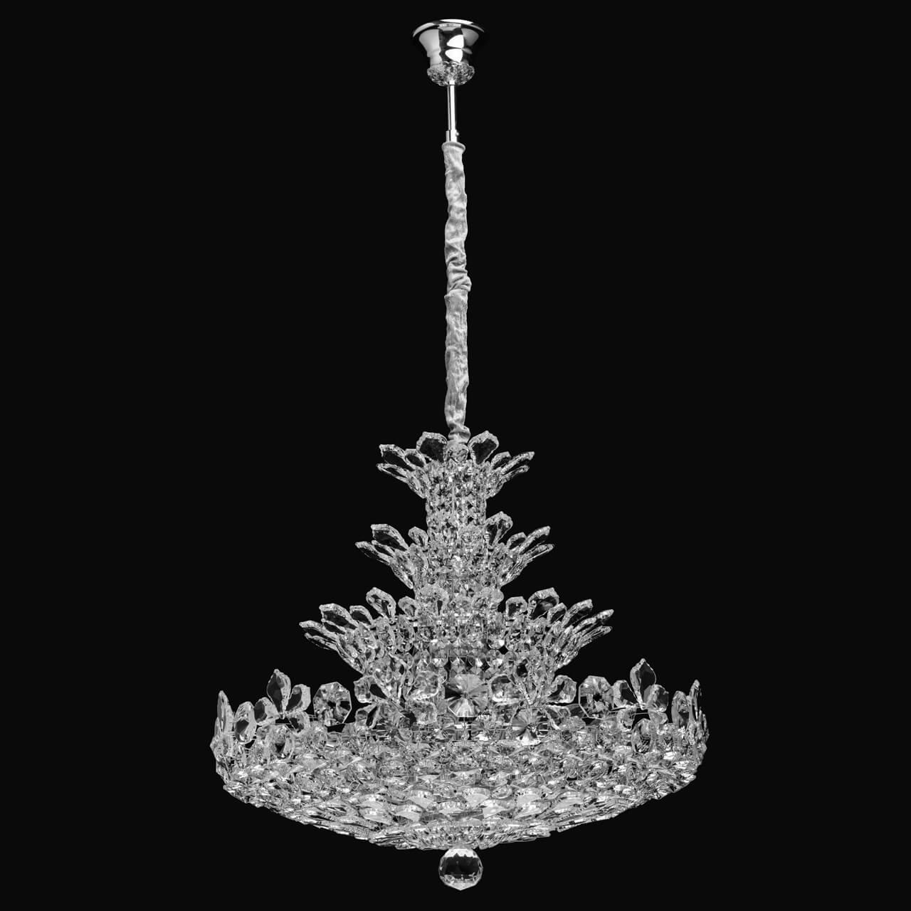 Подвесная люстра MW-Light Лаура 3 345011126 хром MW-LIGHT ДИЗАЙНЕРСКИЕ, ЛАУРА 188424 Хром  - Вид №1