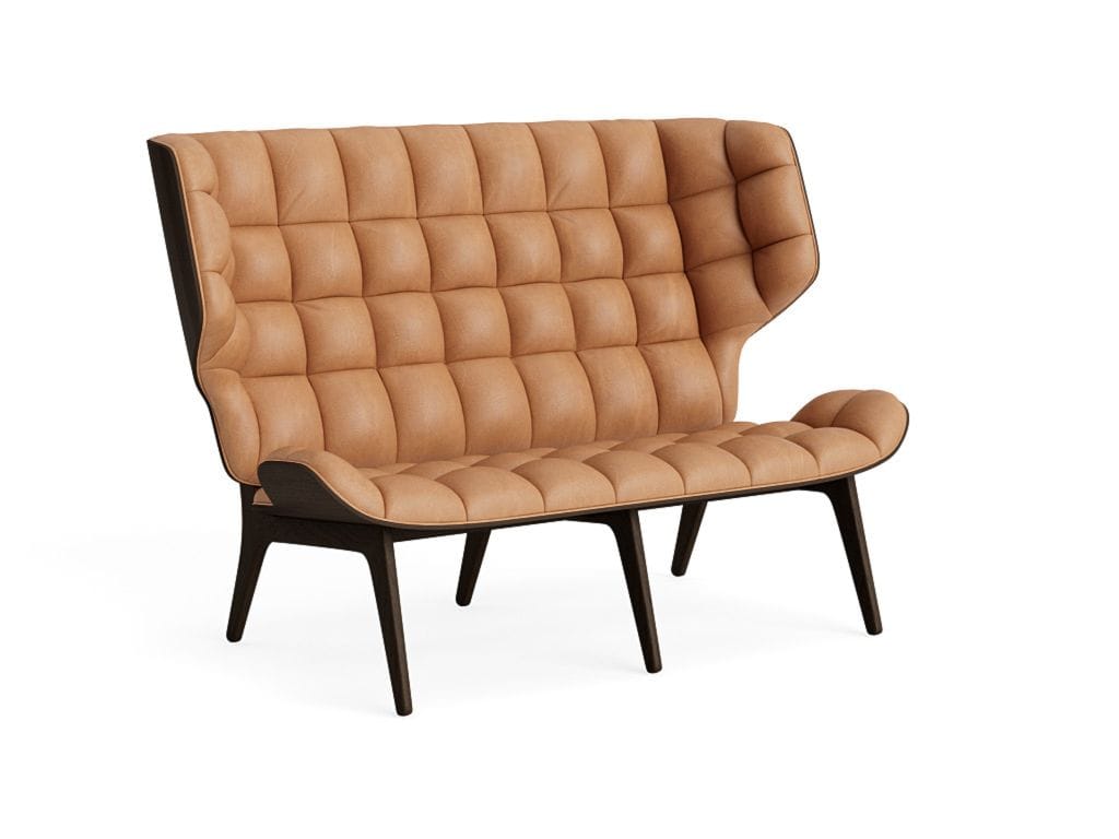 2-местный кожаный капитонный диван NORR11 Mammoth ARCH-00016626 - Вид №2