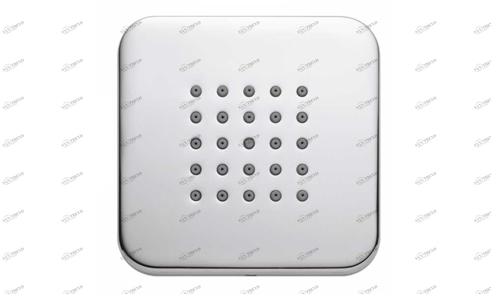 I00210 Потолочный & настенный душ Cubic Round 100 x 100 mm BOSSINI 