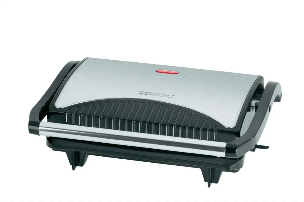 91337705 Гриль электрический Clatronic Mg 3519 schwarz-inox 700 Вт цвет нержавеющая сталь STLM-0886885
