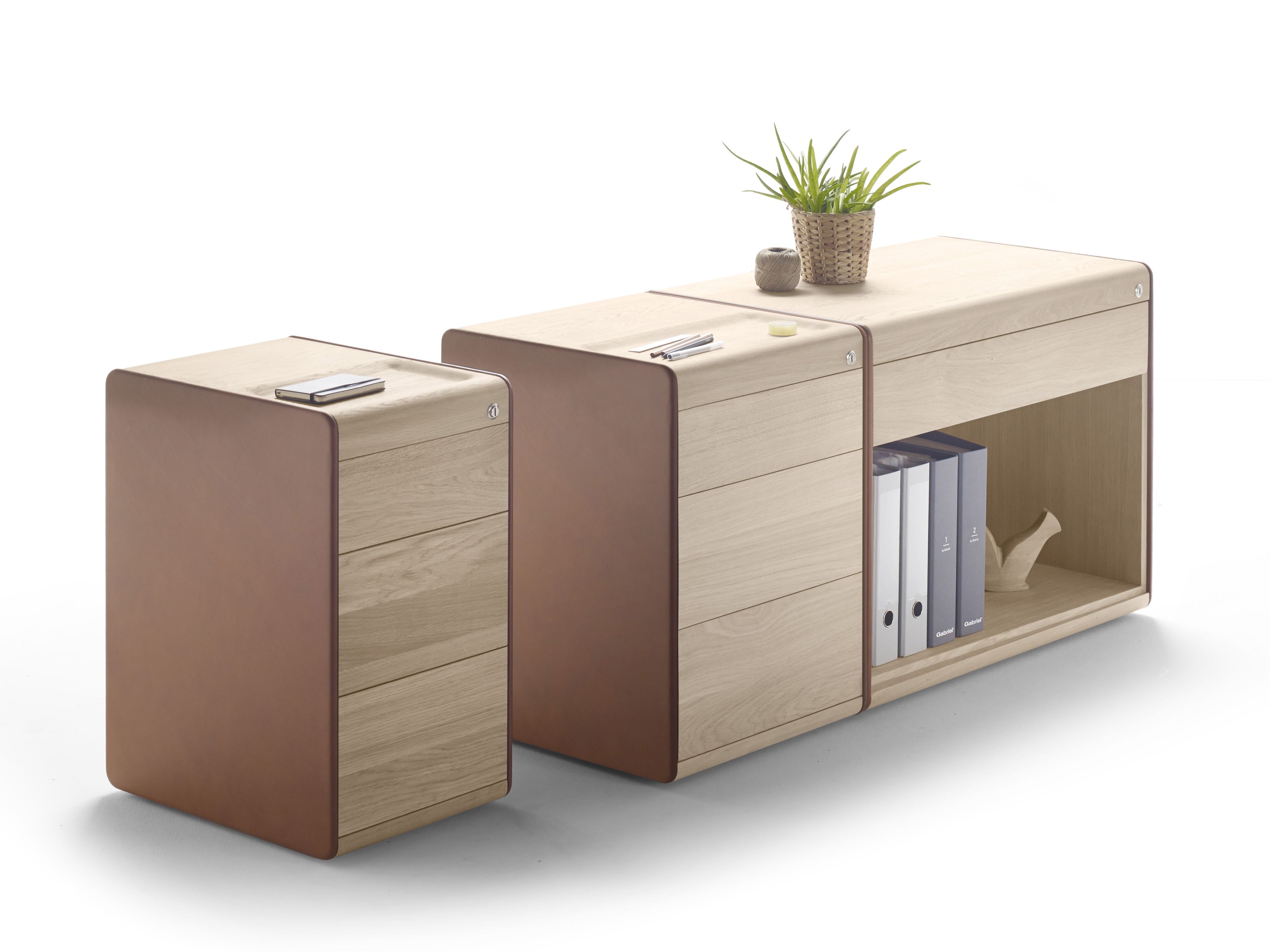 Модульный деревянный офисный комод с замком ALKI Heldu ARCH-00152497