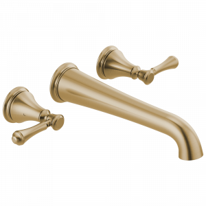 T5797-CZWL Настенный наполнитель ванны Delta Faucet Traditional Шампанское бронза