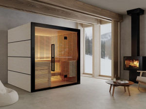 Финская сауна с хромотерапией