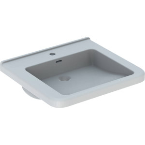 128660000 Раковина Geberit Renova Comfort Square, безбарьерная Geberit