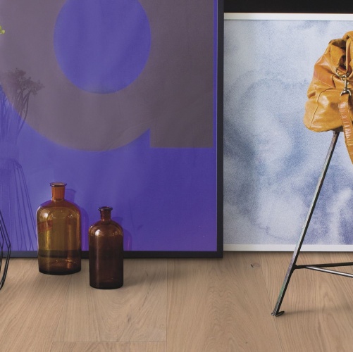 Инженерная доска Boen Chaletino Traditional Белый Дуб Рустик (Гладкая) 2750х300 мм EICY4MFD - Вид №4