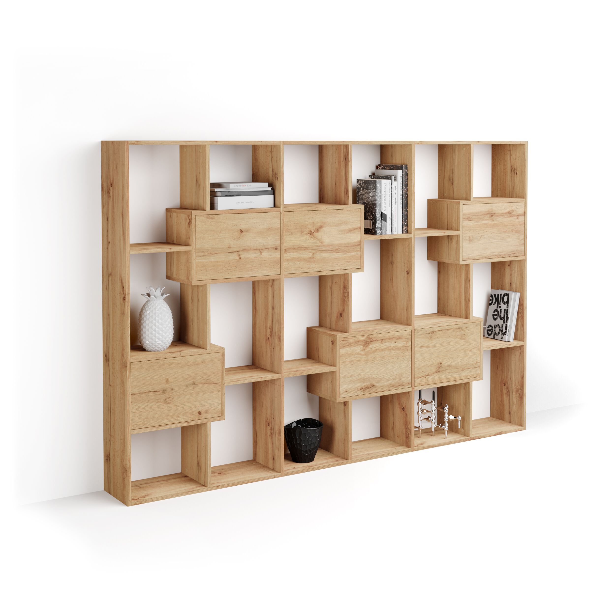 Отдельно стоящий книжный шкаф в облагороженном Mobili Fiver IACOPO ARCH-00039362 - Вид №13