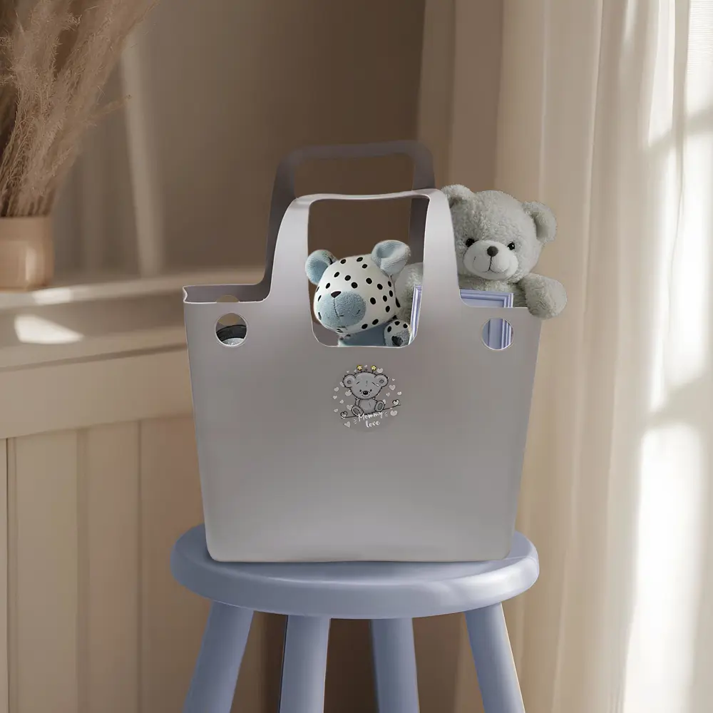 Корзина для хранения BEROSSI Mommy Love дымчато-серый 89423330 STLM-1567172