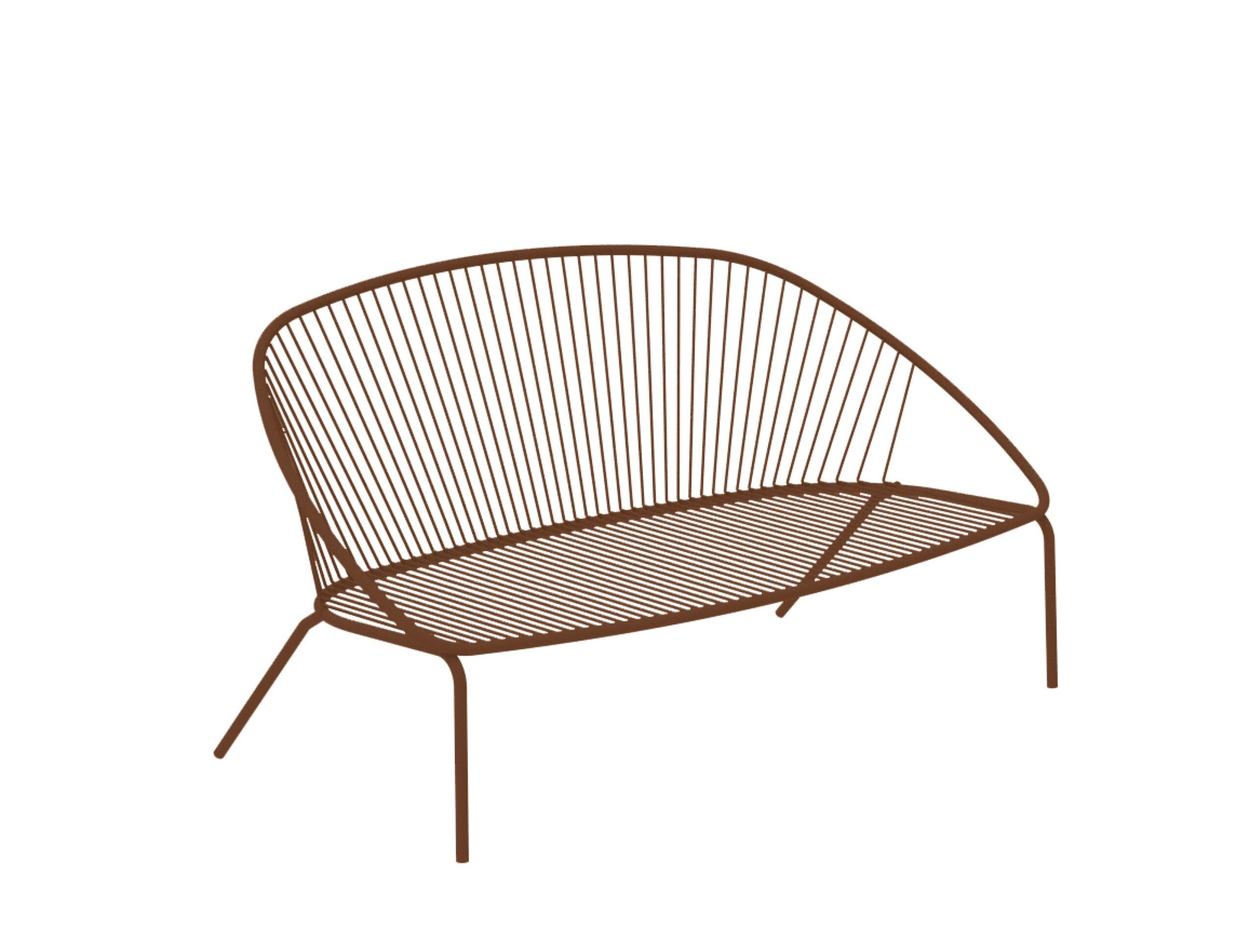 2-местный металлический садовый диван Vermobil Aria ARCH-00026821 - Вид №2