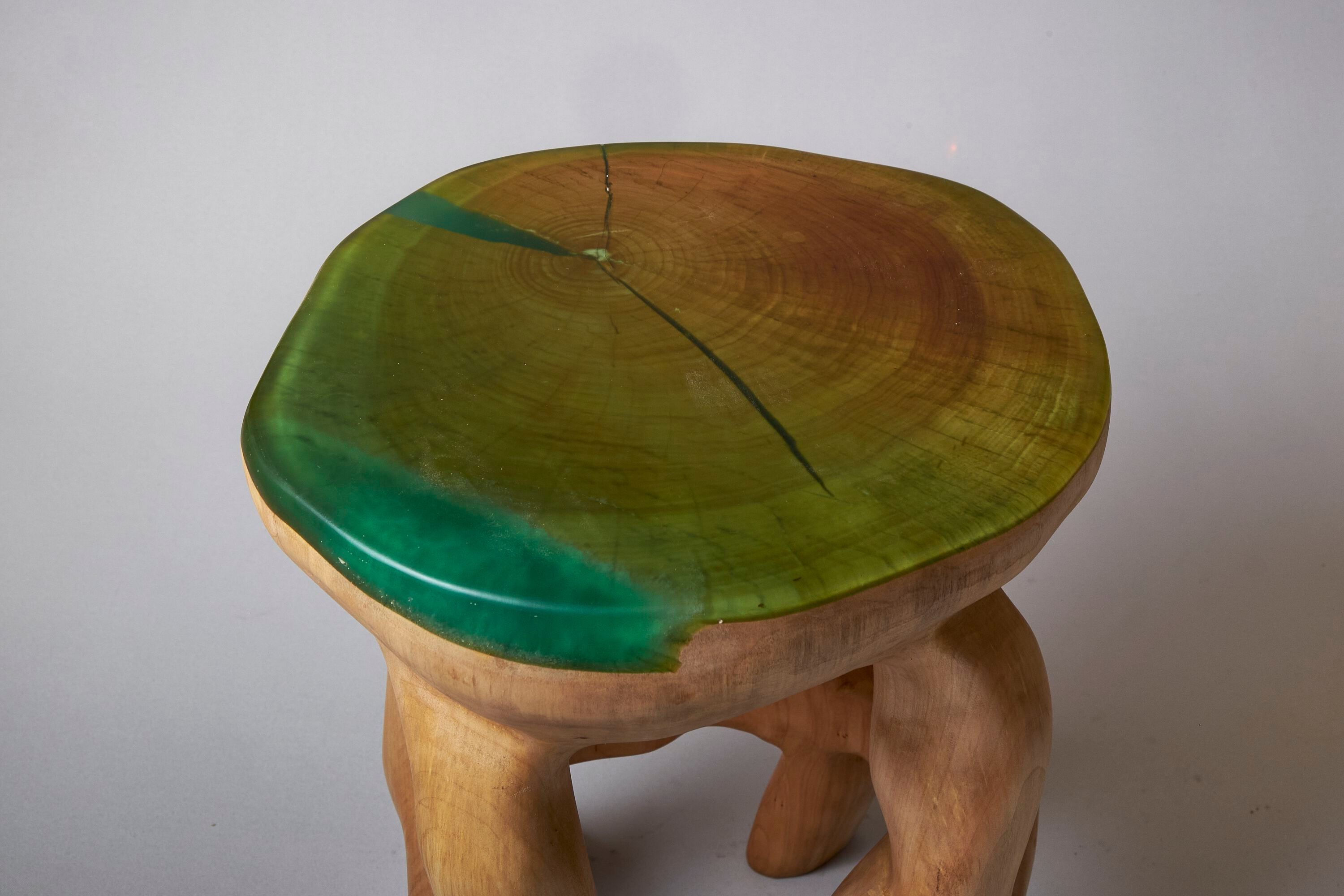 Деревянный журнальный столик / табурет Logniture Satyrs ARCH-00029617 - Вид №9