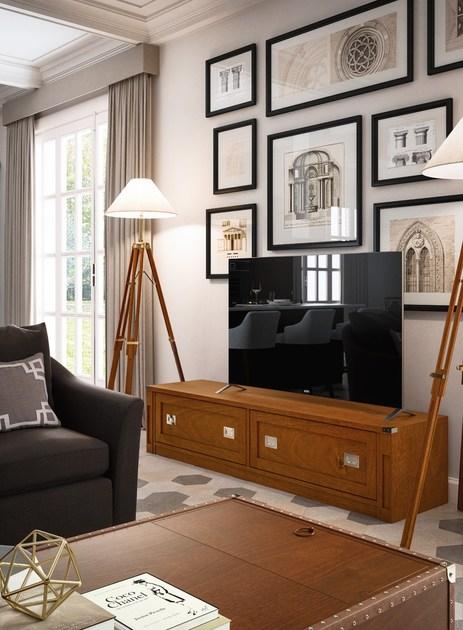 Caroti Угловой диван с тумбой под ТВ и книжным шкафом Via montenapoleone sun-id-1514472 - Вид №5