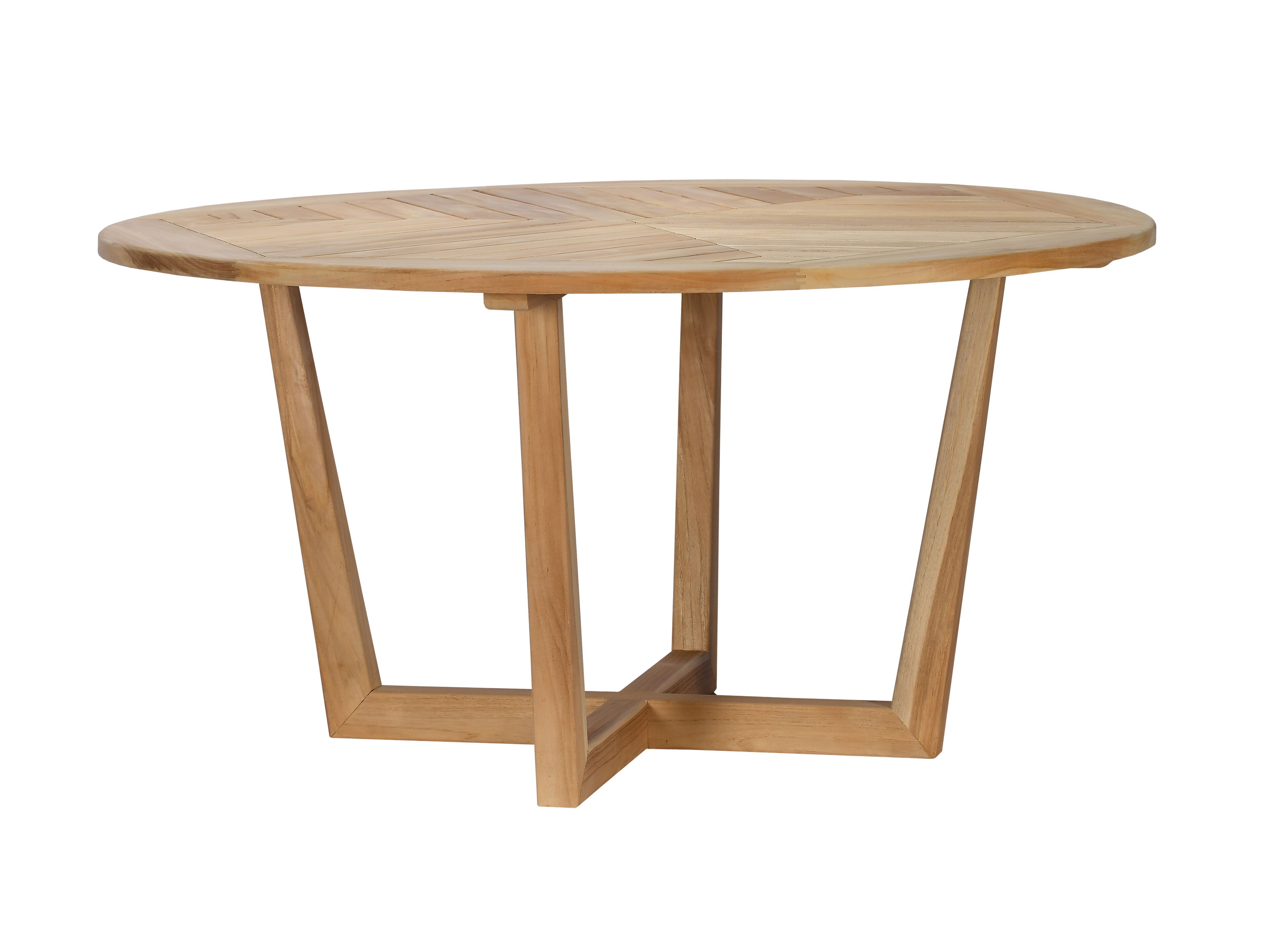 Круглый стол из тикового дерева cbdesign ассортимент ARCH-00021340