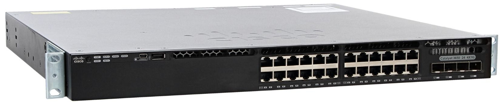 WS-C3650-24TS-S catalyst 3650 24 port data 4x1g uplink ip base Cisco Santreyd 