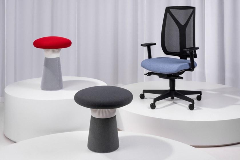 LD Seating Низкий табурет из ткани Funghi Funghi-n1 50/46 - Вид №5