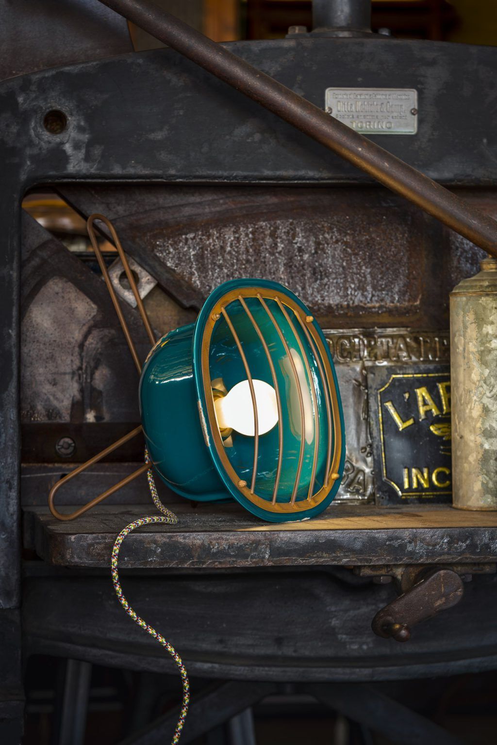 Железная настольная лампа FERROLUCE Industrial ARCH-00095607 - Вид №1