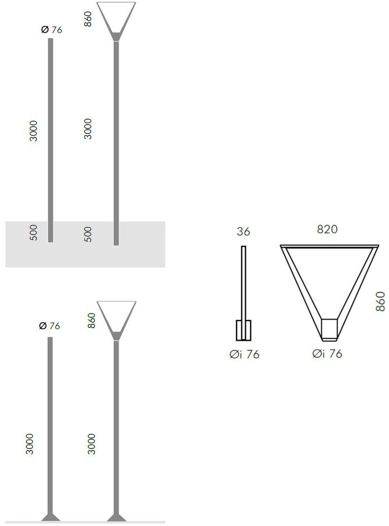 SIMES Светодиодный уличный фонарь из литого под давлением алюминия sun-id-1505210 - Вид №7