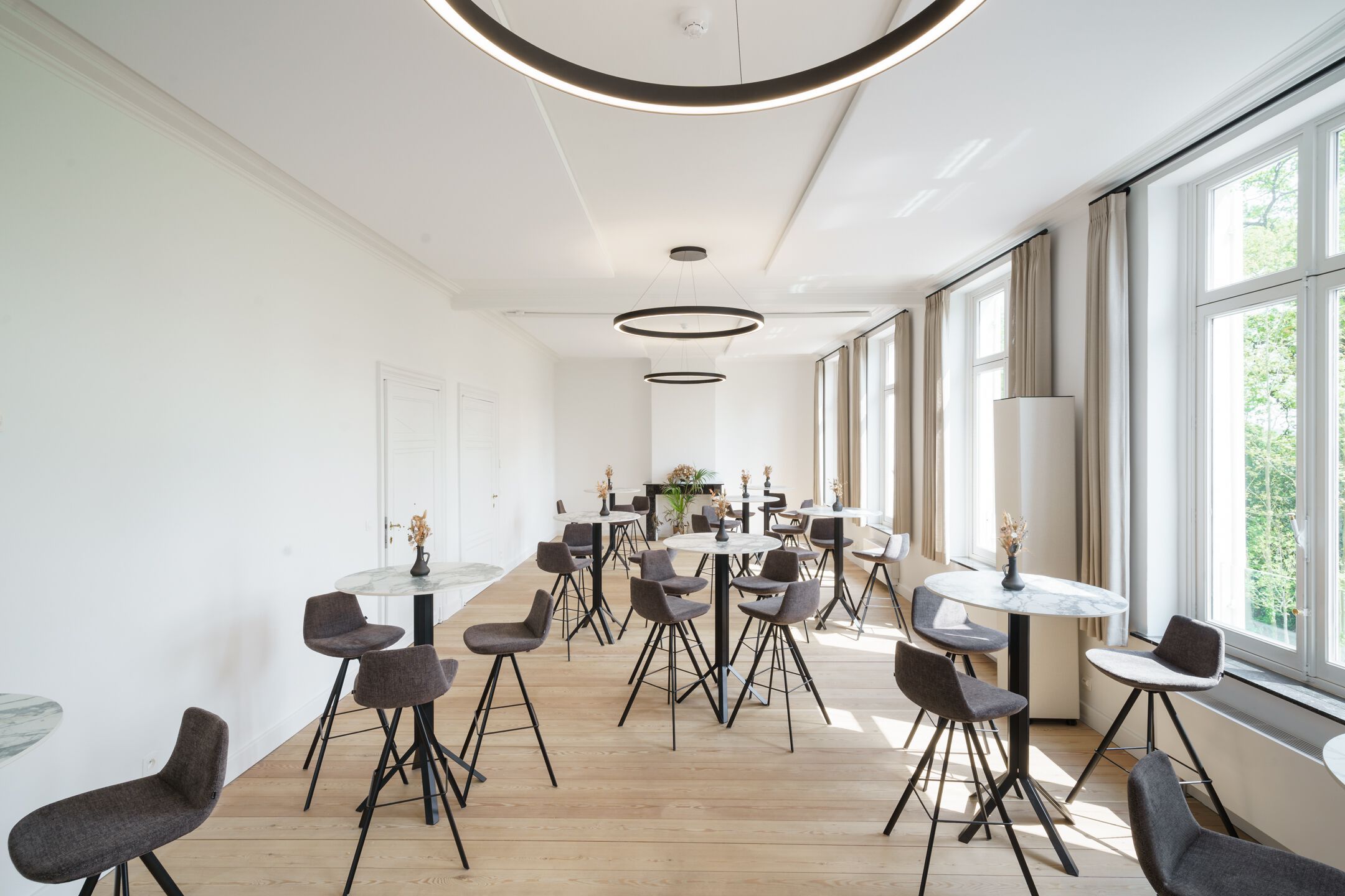 Высокий круглый стол с откидным верхом в Xeramica Joli ARCH-00028629 - Вид №2