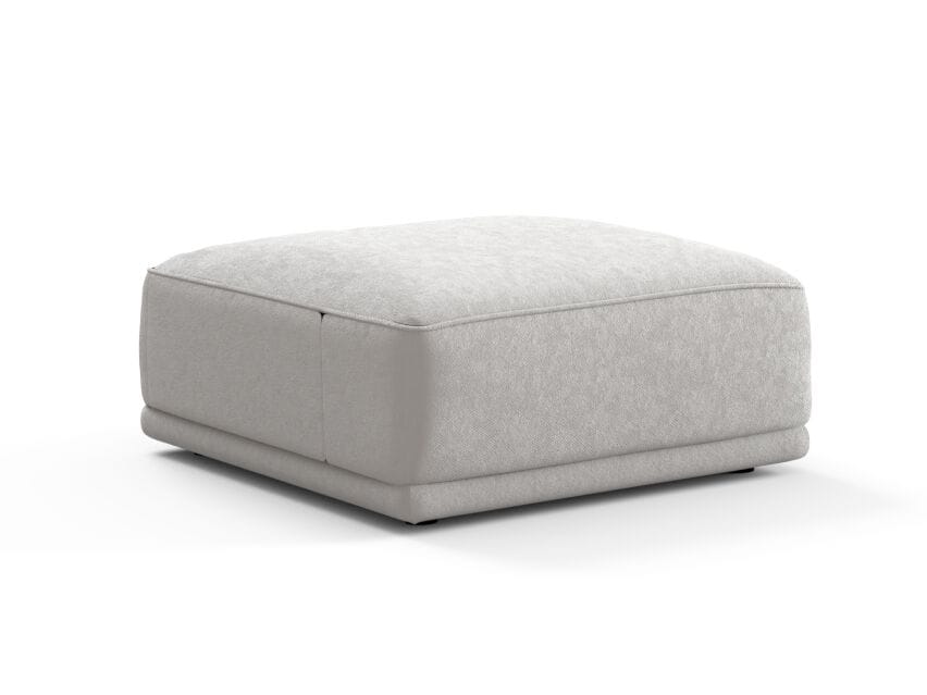 Квадратный пуф из ткани Natuzzi Italia Dorian ARCH-00007804