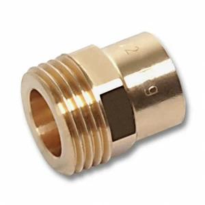 14370221 SANHA 4370 резьб.соединение ВП-НР с плоским уплотн., бронза 22x1 мм