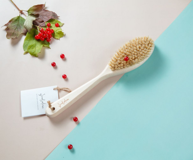 7057 Щетка для сухого массажа Вкусляндия 