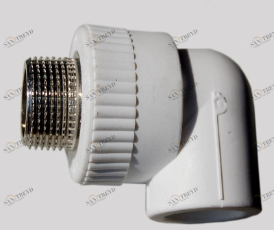 Угольник комбинированный(нар.рез.) 25-1/2 PP-R PROAQUA 271183