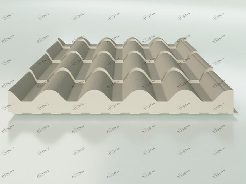 ISOPAN Утепленная металлическая панель для крыши Isodomus sun-id-1367140