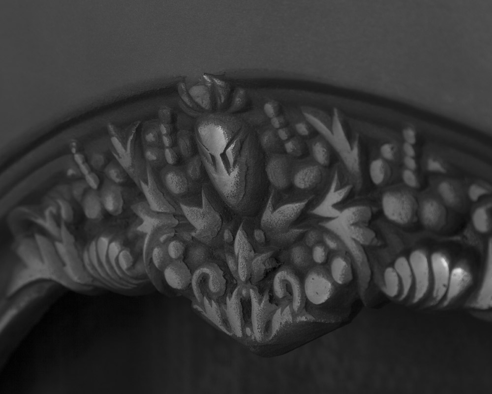 RX002 Чугунная каминная вставка Tiffany Сarronheating  - Вид №2