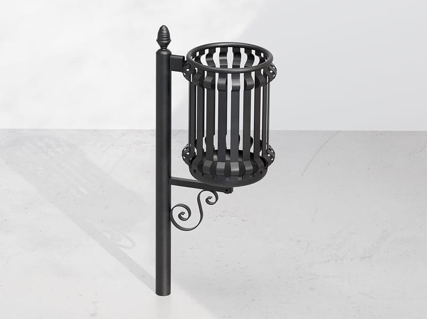 Наружная металлическая корзина для мусора DIMCAR ARCH-00049071