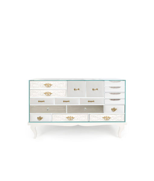 Серванты Soho White Sideboard Covethouse BOCA DO LOBO 