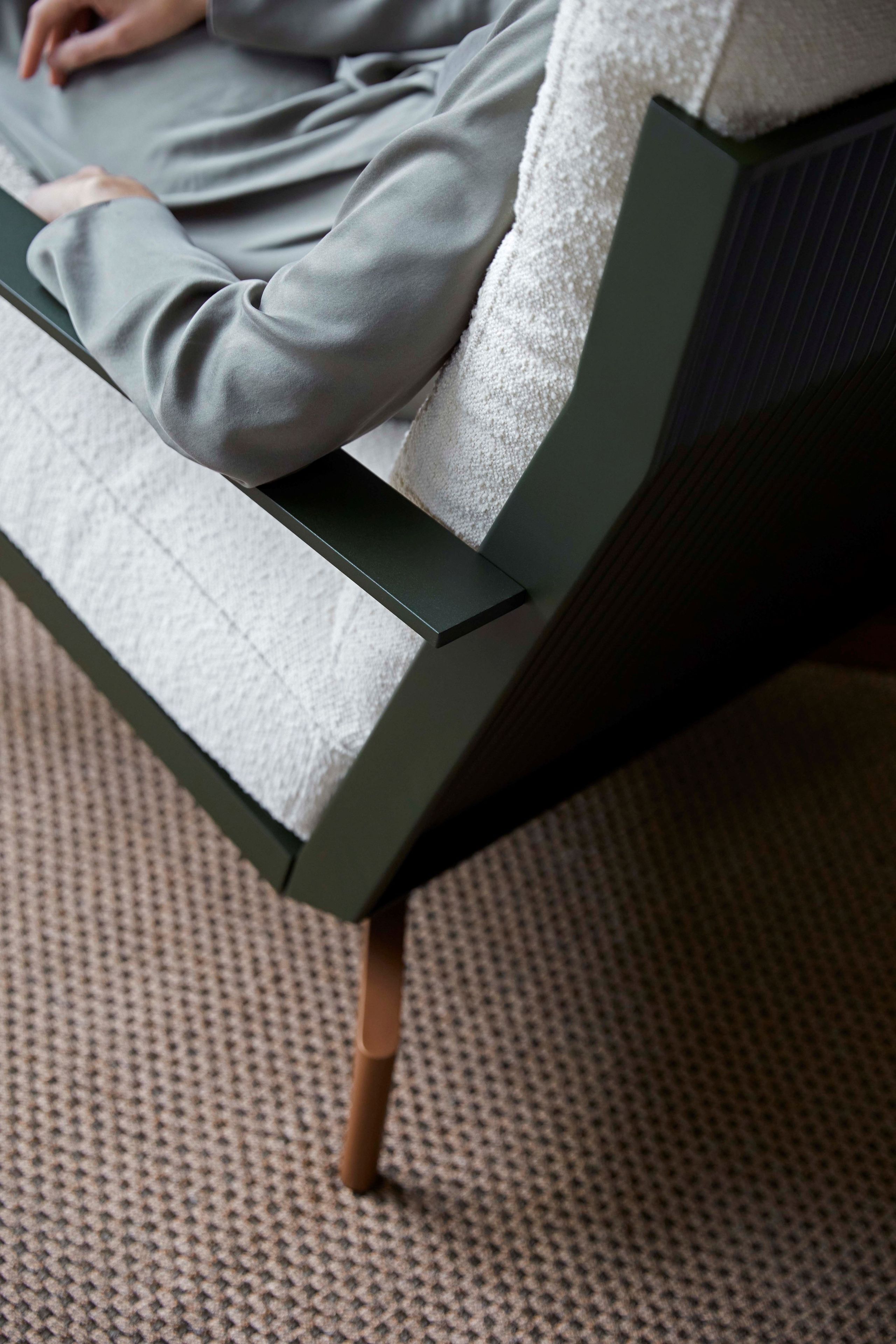 Тканевое садовое кресло с подлокотниками GANDIABLASCO Onde ARCH-00111771 - Вид №35