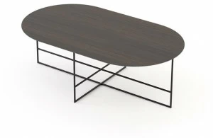 Domkapa Низкий овальный журнальный столик из эвкалипта