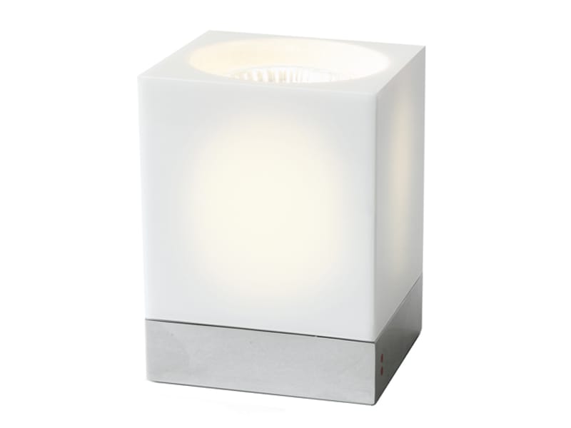 Стеклянная настольная лампа Fabbian Cubetto ARCH-00067940 - Вид №5