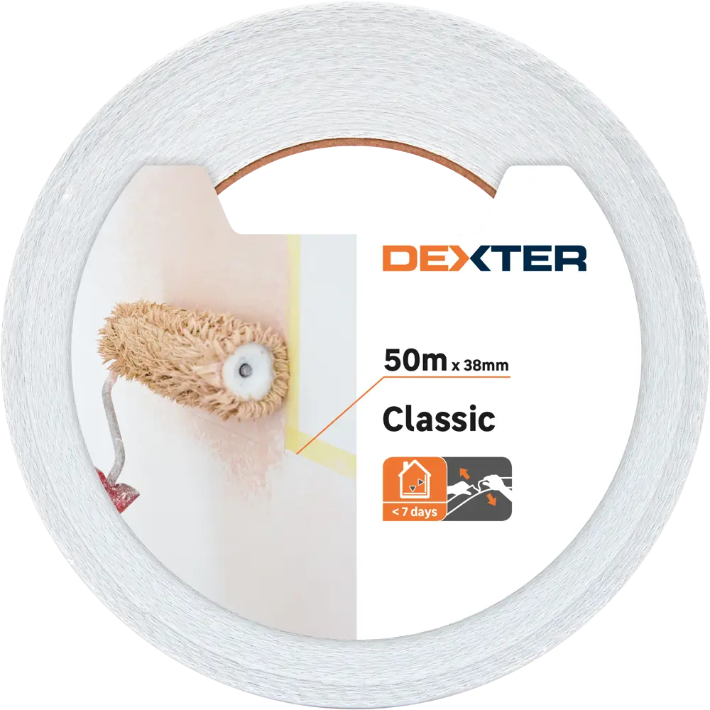 Лента малярная Dexter 38 мм х 50 м 82306449 STLM-2148268  - Вид №1