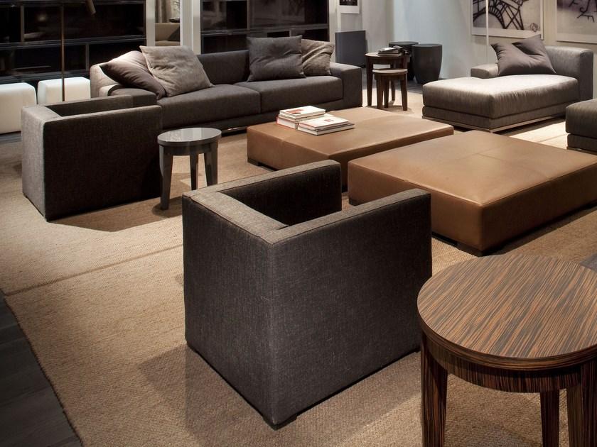 Meridiani Мягкое кресло со съемным чехлом из ткани Belmon sun-id-1408395 - Вид №2