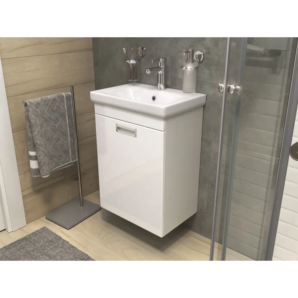 Тумба Vigo Milk для раковины - элегантное решение для современной ванной 89359110 STLM-1381198 - Вид №10