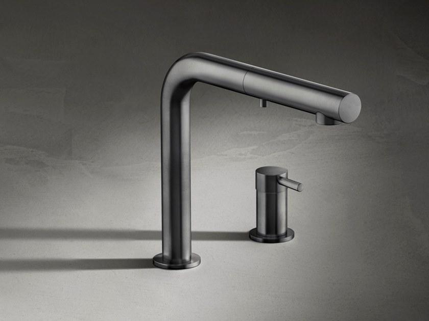 MGS Смеситель для кухни из нержавеющей стали с вытяжным душем Nemo sun-id-1464531 - Вид №5