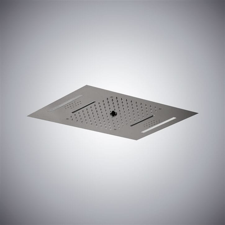 Светодиодная потолочная душевая головка из нержавеющей стали Fontana Showers Luxe Fontaine ARCH-00004624 - Вид №5