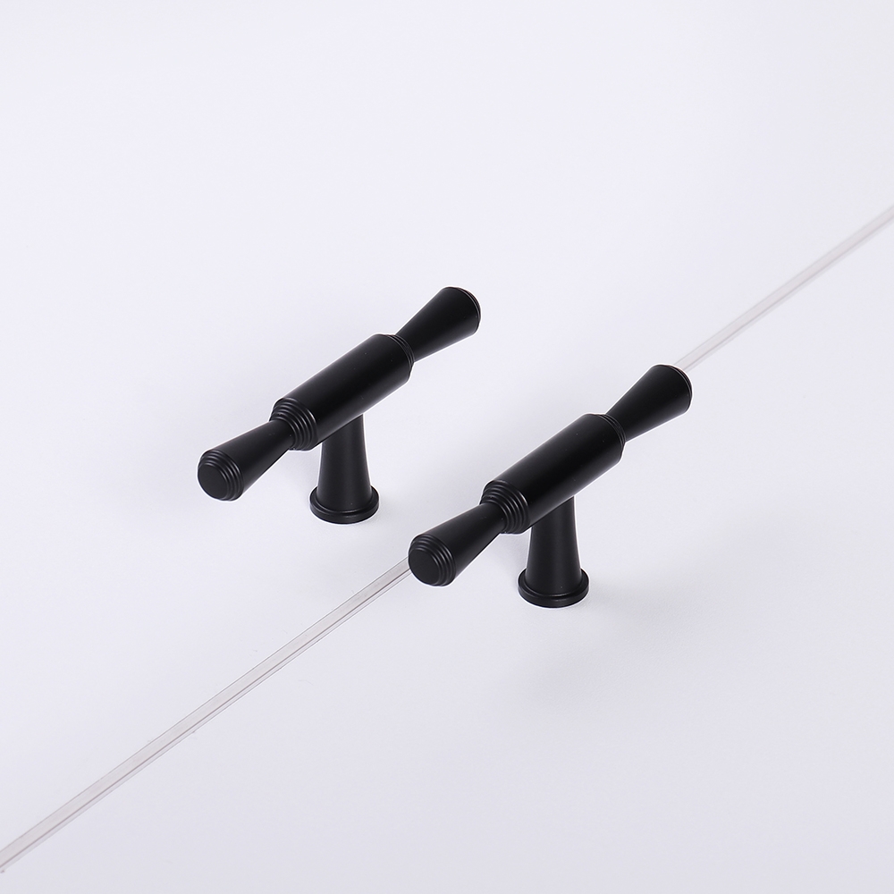 Мебельная ручка  Кноб, 81x32x14 мм, черный LJPS0185 Public Steel Россия  - Вид №1