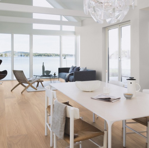 Инженерная доска Boen Chaletino Nature White Дуб Натур (Гладкая) 2750х300 мм EICY3MFD - Вид №9