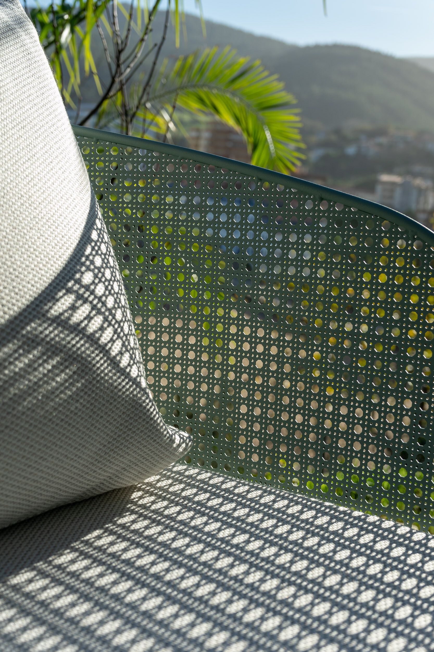 Стальной каркас ткань сад стул iSimar ARCH-00141889 - Вид №6