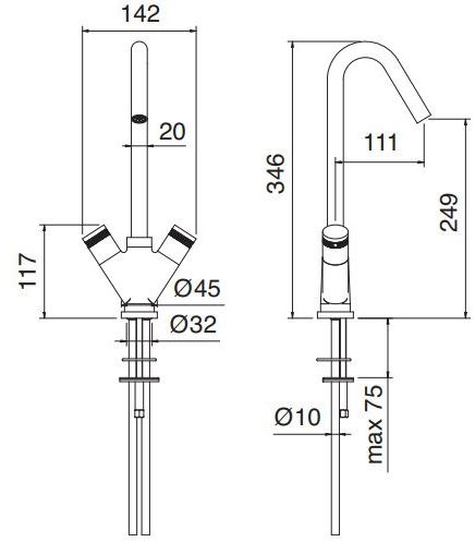 Rubinetterie Treemme X-change sun-id-1375452 - Вид №1