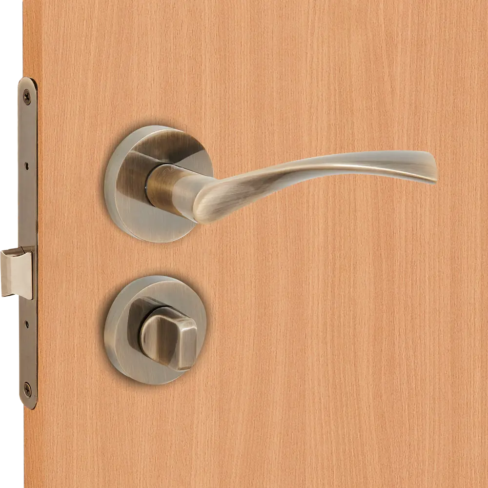 Santreyd Дверные ручки 230 AB с замком в стиле бронза 85219158 STLM-0894730 - Вид №8