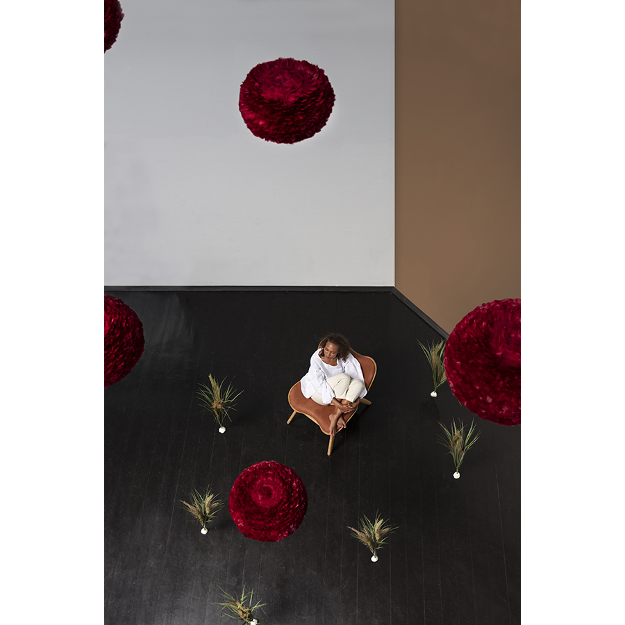 2021 Плафон , eos medium , D45 см, красный UMAGE  - Вид №5