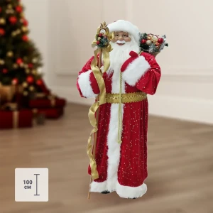 Фигура декоративная Relance "Дед Мороз русский" 46x100x33 см