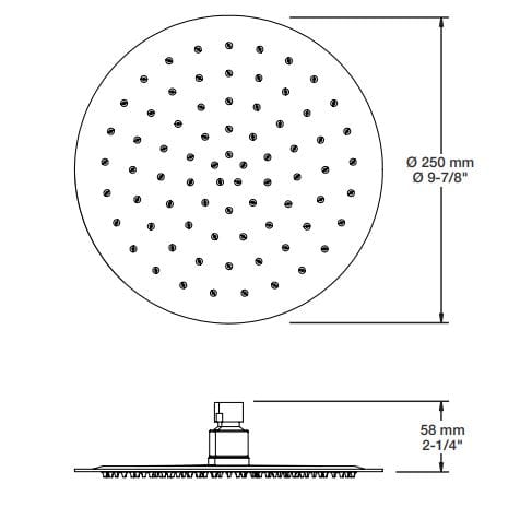 Термостатический набор для душа с душем BARIL Sens B45 ARCH-00063046 - Вид №3
