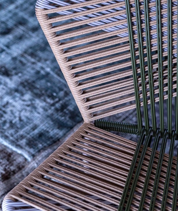 Кресло с плетением из инженерного пластика MOROSO Tropicalia ARCH-00149723 - Вид №6