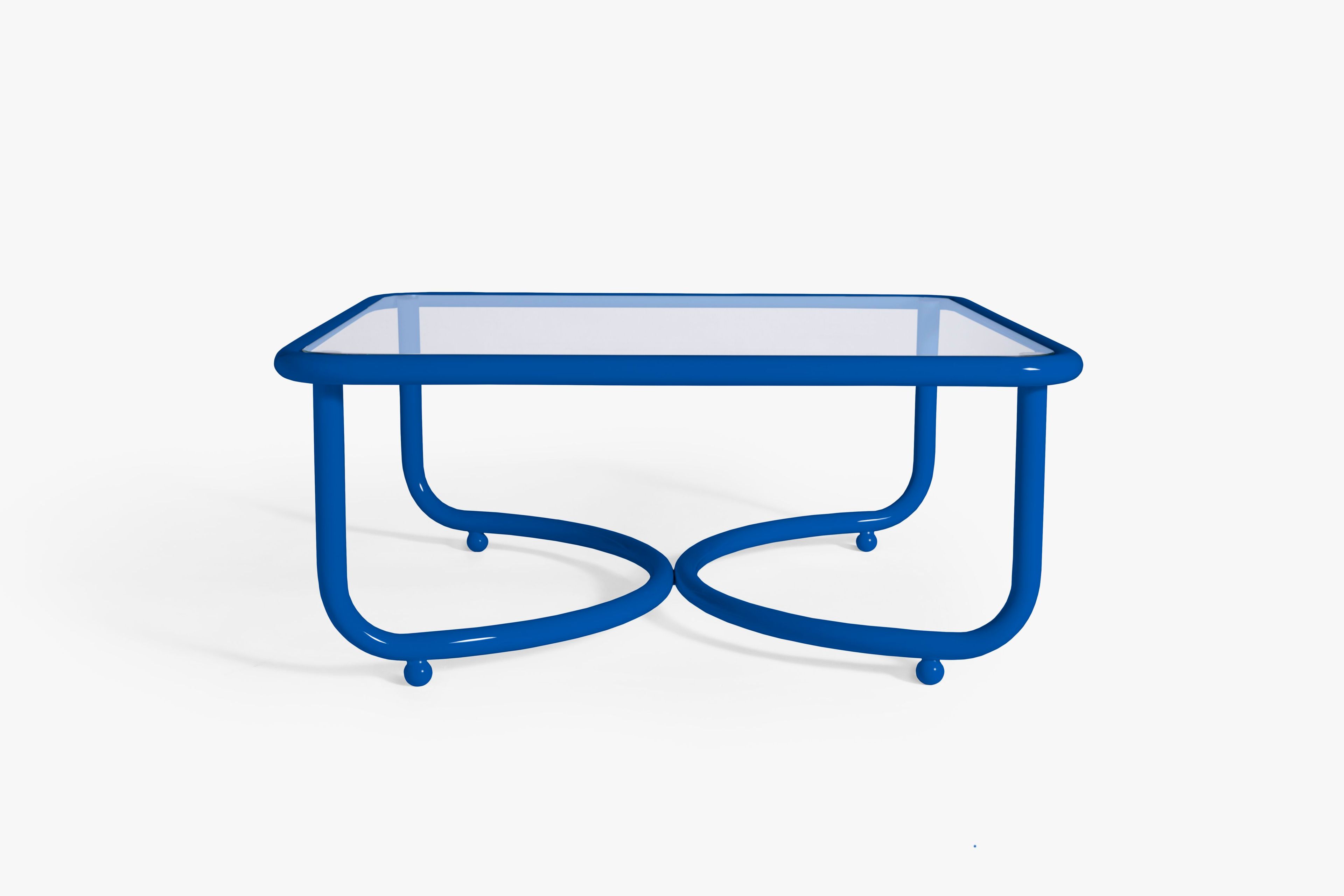 Квадратный садовый стол из нержавеющей стали и стекла Exteta Locus Solus ARCH-00090760 - Вид №11